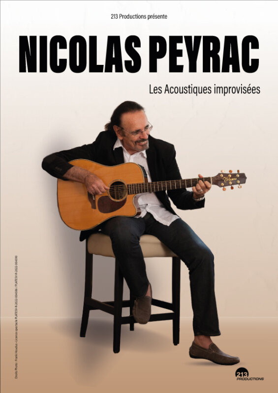 Nicolas Peyrac en concert